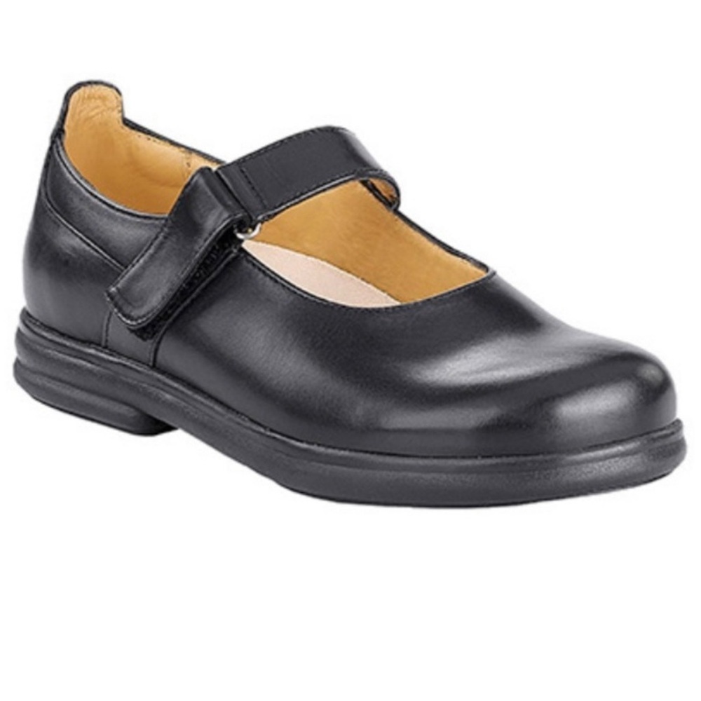 Footprints By Birkenstock Annapolis Black Mary Jane Shoes - Picture 1 of 13